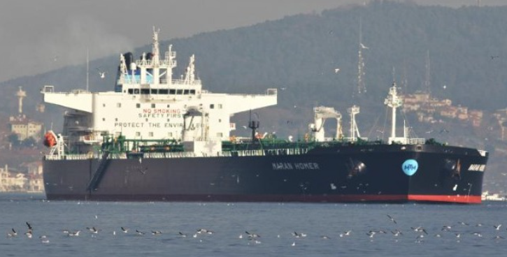 黑海突發(fā)！希臘油輪在CPC碼頭附近遭襲