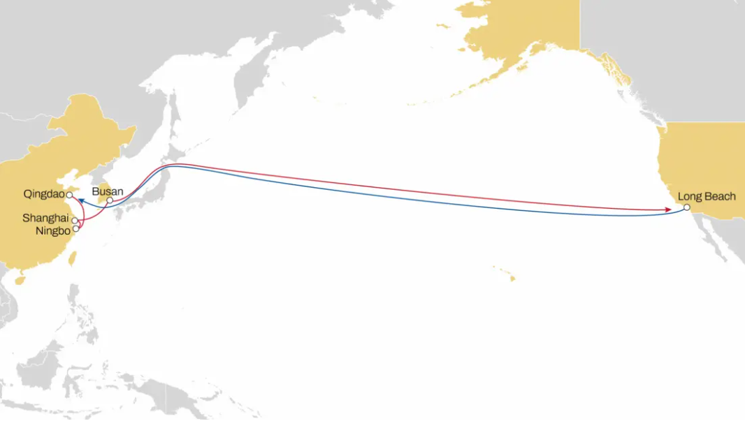 MSC亞洲-美西航線重大調(diào)整