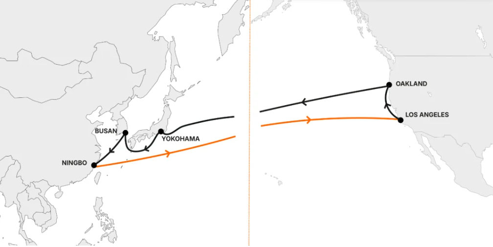 MSC“停航”、赫伯罗特“加挂”!美线运力“一减一加”背后的算盘