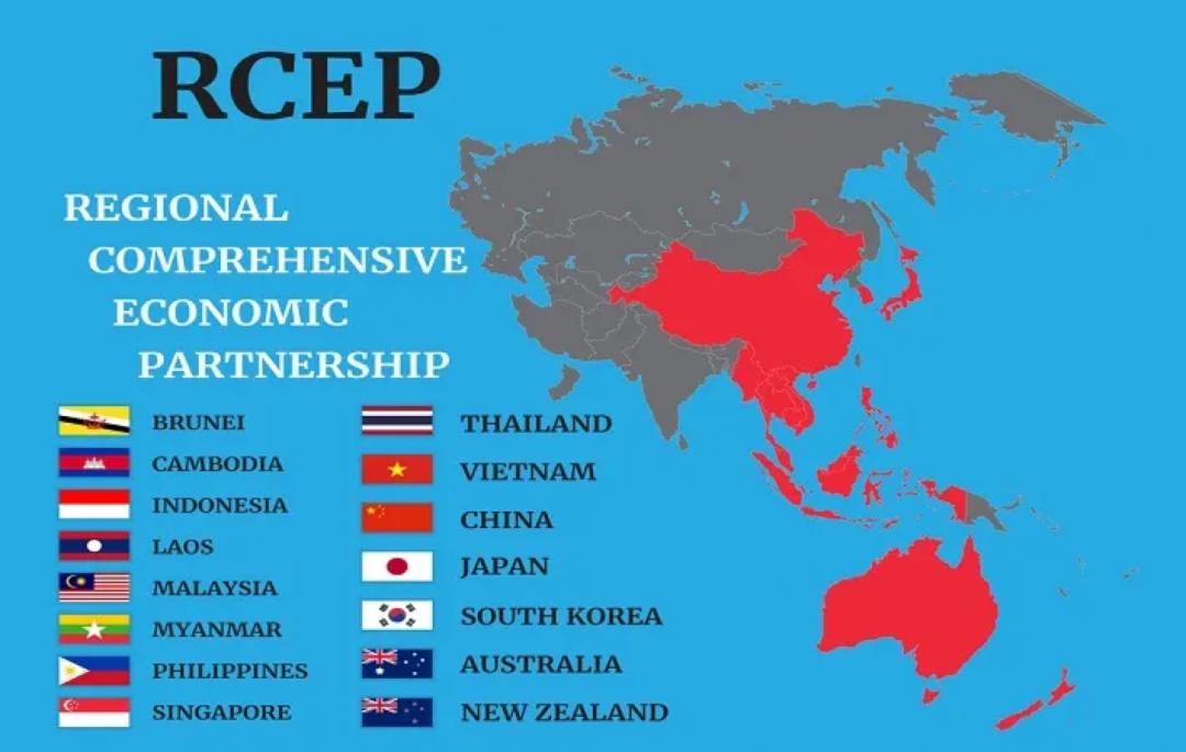 RCEP15个签署成员国中生效成员数量已达14个