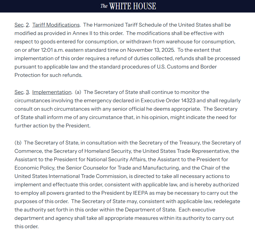 關(guān)稅突發(fā)！特朗普修改對(duì)該國(guó)商品關(guān)稅范圍